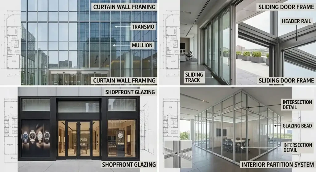 Aluminum Profiles in Multiple Applications