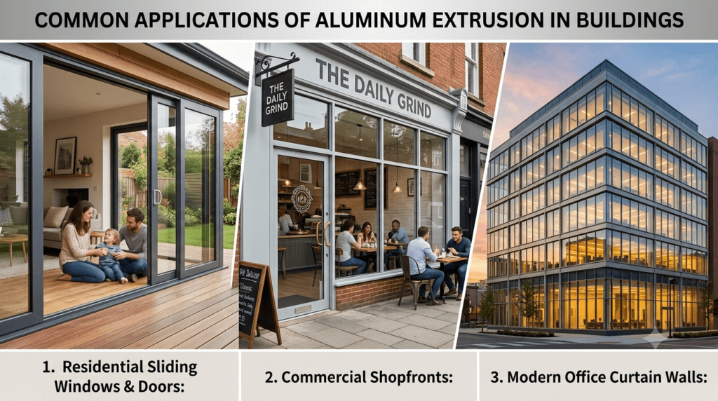 Common Applications of Aluminum Extrusion in Buildings