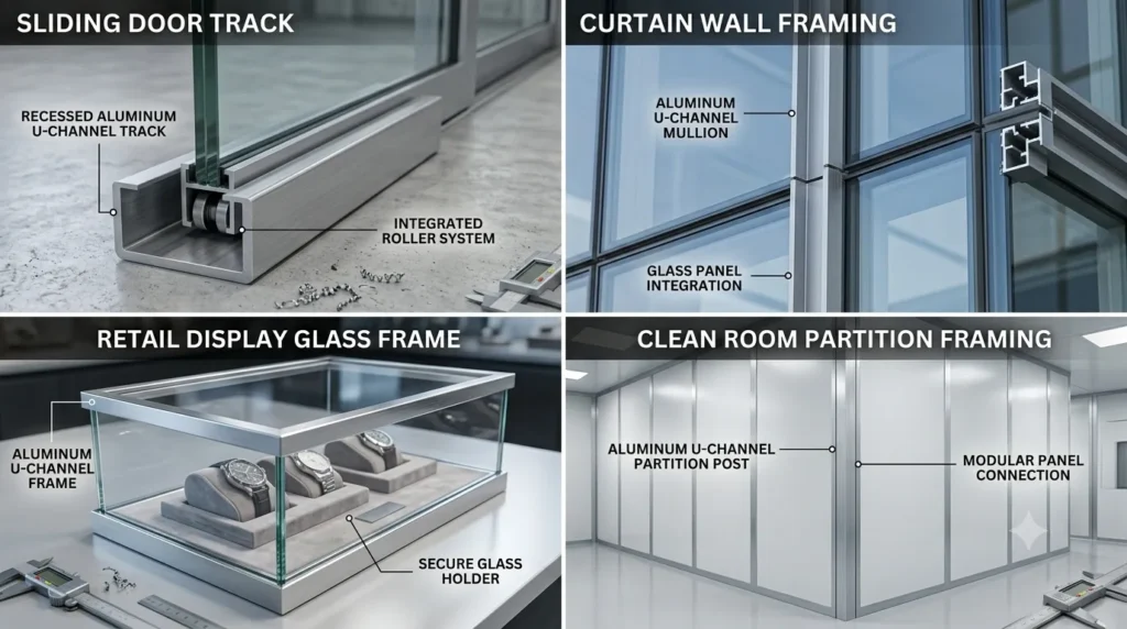 Common Applications of Aluminum U-Channel