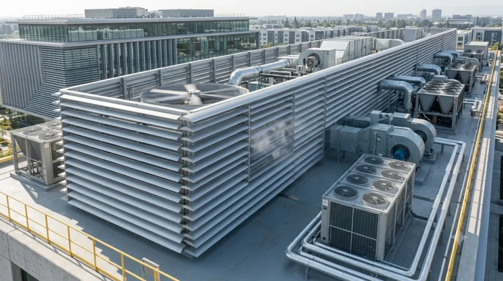 How Aluminum Louvers Improve Building Performance