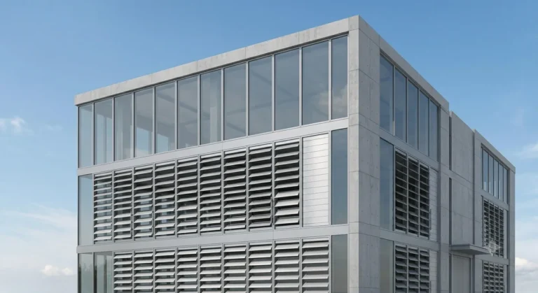 Louvered Windows Balancing Natural Ventilation, Privacy, and Weather Protection