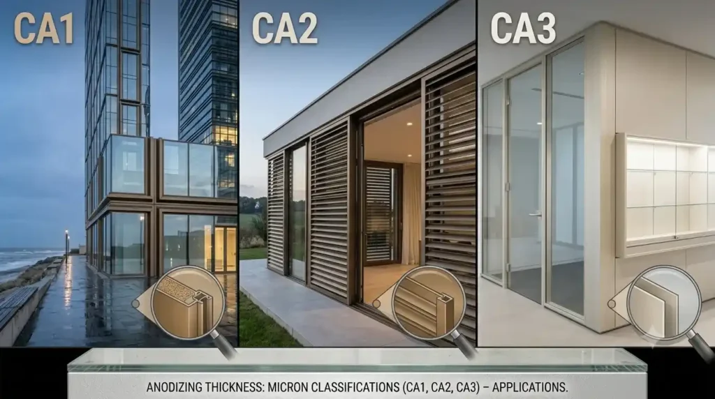 Recommended Anodizing Thickness Classifications