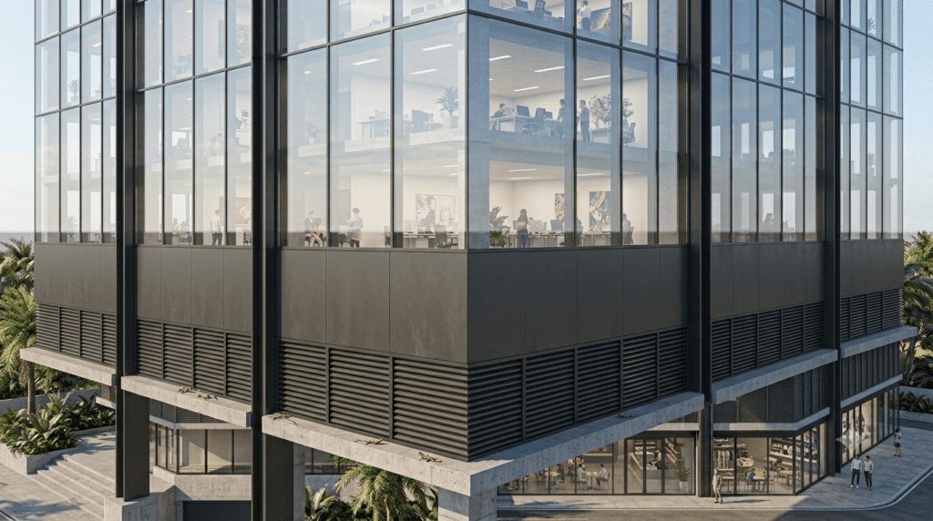 What is Aluminium Spandrels