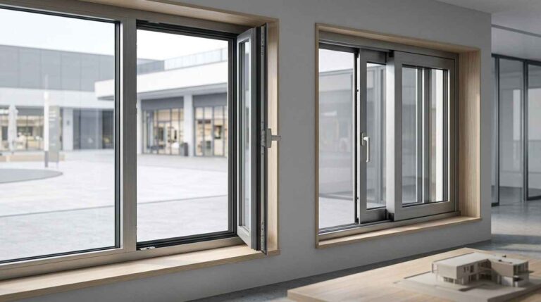 Choosing Aluminum Windows Based on Opening System and Building Needs