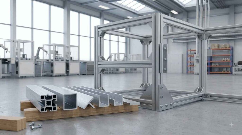 Profile Types Aluminum Sections for Modular Construction