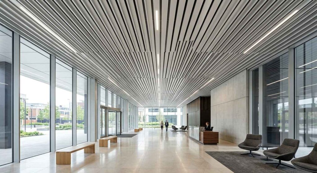 Custom Aluminium Strip Ceiling Profiles for Modern Ceiling Projects