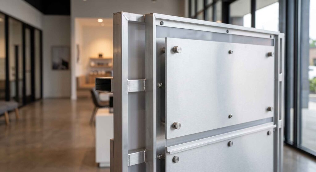 The Extruded Profiles Behind a Finished Sign