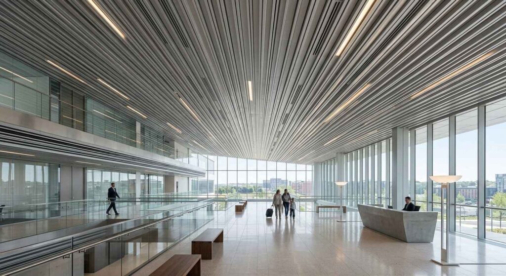 Where Aluminium Strip Ceilings Are Used